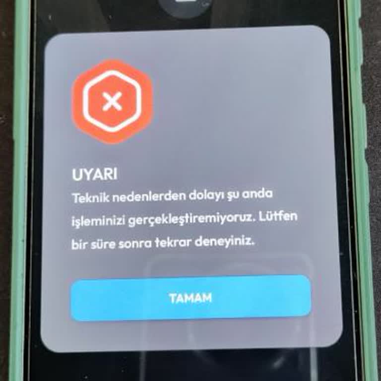 İşCep Mobil Uygulamasında Girişte Sürekli Teknik Hata