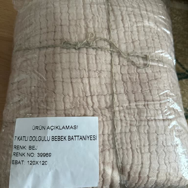 İlan Açıklamasındaki 5 Katlı Bebek Battaniyesi Gerçekte 7 Katlı Gönderildi