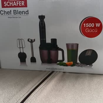 Schafer Blenderi İlk Kullanımda Arızalandı, Mağaza Garanti Yardımını Reddetti