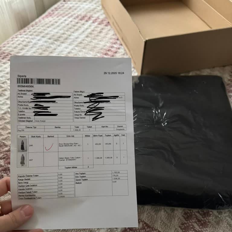 Gecikmeli Teslimat Ve Eksik Ürün İçin İade Ve Ücret İadesi Talebi