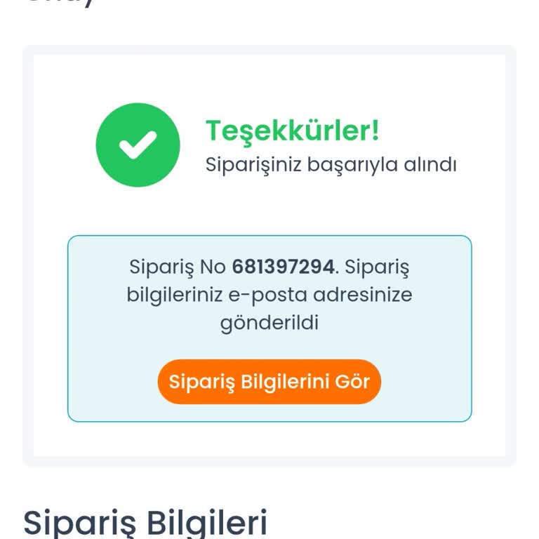 Teslimat Saatine Uyulmaması Ve Bilgilendirme Eksikliği