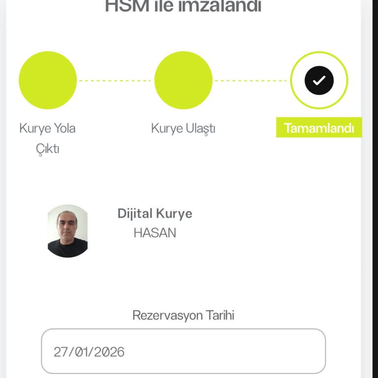 Dijital Kurye Hattı Taşıma İşleminin Bildirimsiz İptali Ve Mağduriyetim