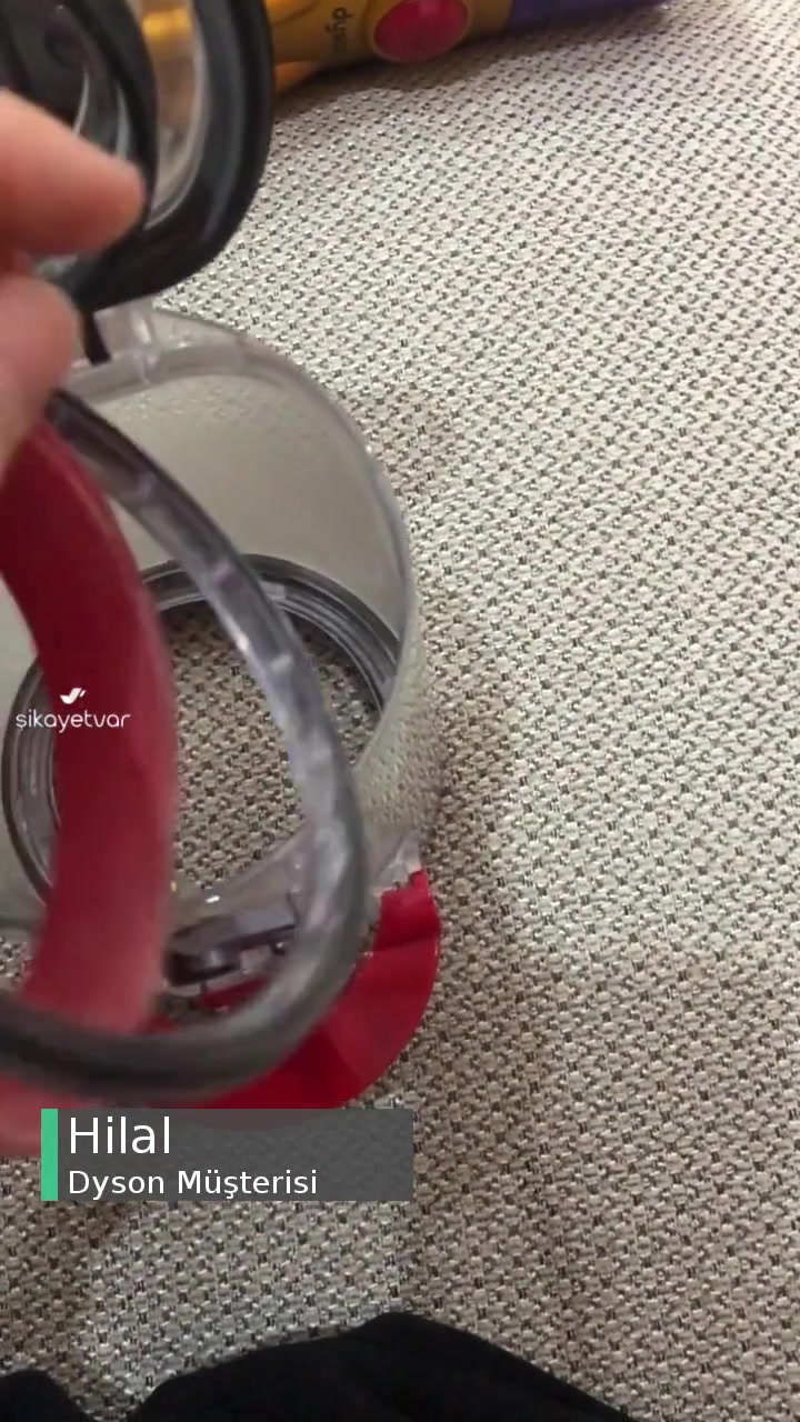 Dyson Şarjlı Süpürge Çöp Haznesi Conta Sorunu videonun kapak resmi