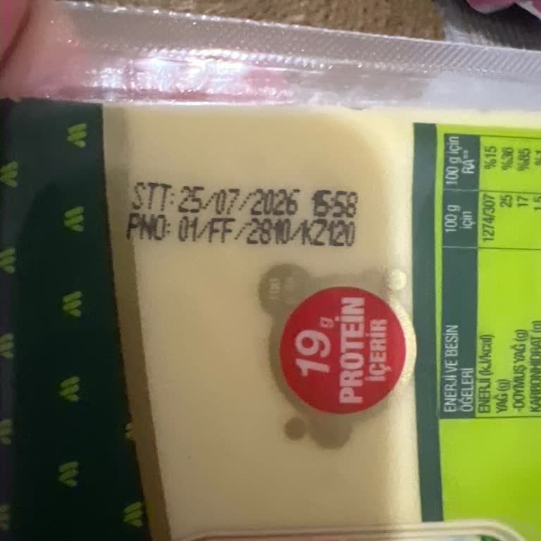 Muratbey Kaşar Peynirinde Kimyasal Koku Ve Aşırı Ağırlık Şikayeti