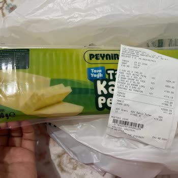 Peynirci Baba Ambalajdaki 2000 g Yazısına Rağmen 2055 g Ücretlendirme: Yanıltıcı Uygulama!