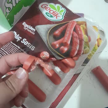 Gedik Piliç Sosisinde Yabancı Poşet Tespiti ve Tazmin Talebi