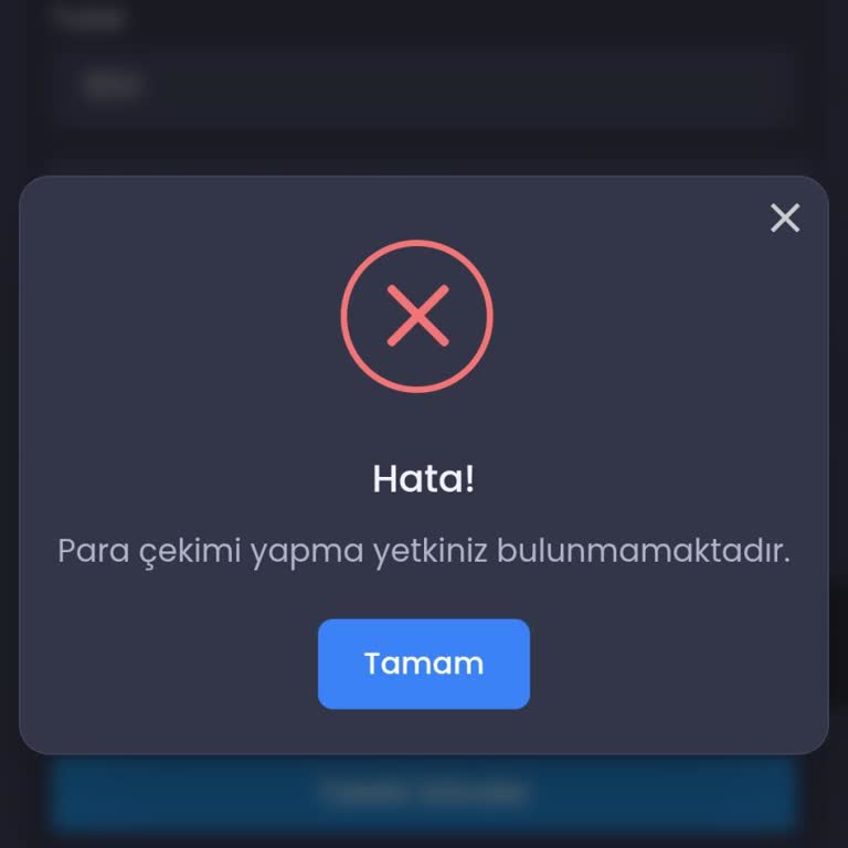 Kısıtlanan Hesabımda Çekemediğim 950 TL Bakiye