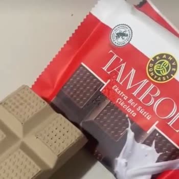 Ekstra Bol Sütlü Çikolatanızda Renk Ve Tat Sorunu