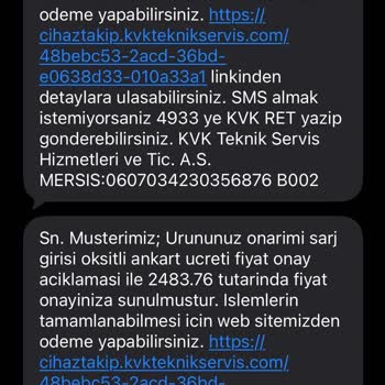 İkinci Ücret Talebi Ve İlk Tamir Ücretinin İadesi