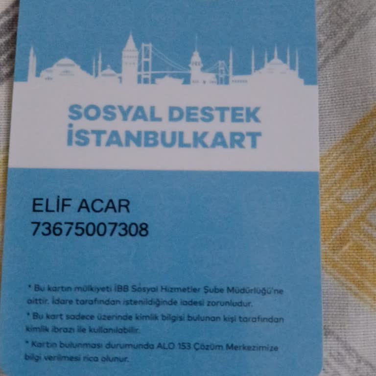 Yanlış Aktarım Nedeniyle İptal Edilen Gıda Yardım Kartımın Yeniden Aktif Edilmesi