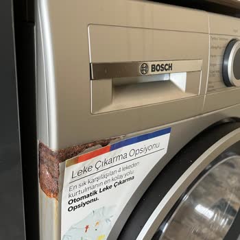 Bosch Çamaşır Makinesinde Deterjan Haznesi Çürümesi Ve Garanti Sonrası Onarım Talebi