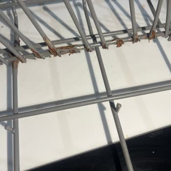 Teka DW605 S Dishwasher Lower Rack Rusting Severely