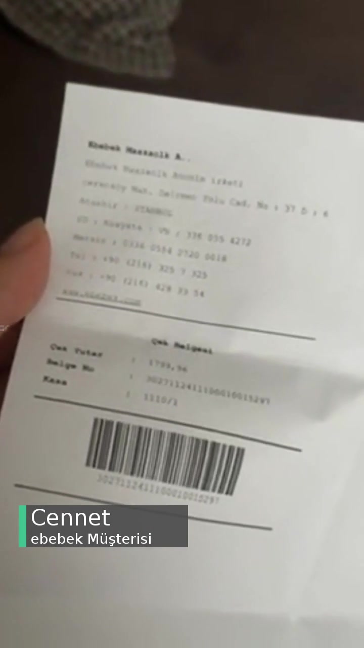 Ebebek Çek Bedelimi Ödemiyor videonun kapak resmi