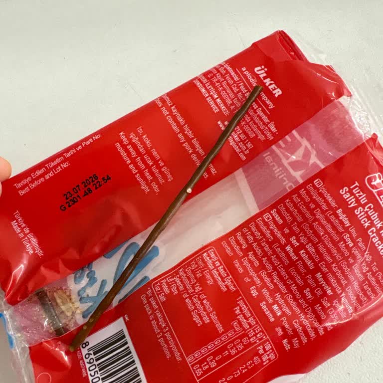 Ülker Çubuk Kraker'de Yabancı Madde Ve Hijyen Sorunu