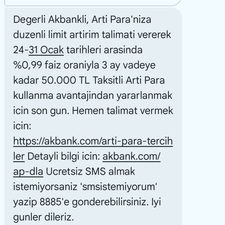 Akbank’tan Gelen Artı Para Kampanyası Uygulanmadı