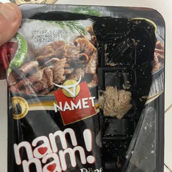 Namet Pişmiş Dana Dönerinde Yabancı Madde Ve Cevapsız Şikayet