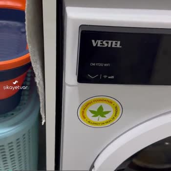 Vestel Çamaşır Makinesi Yerinde Durmuyor, Alıp Başını Gidiyor