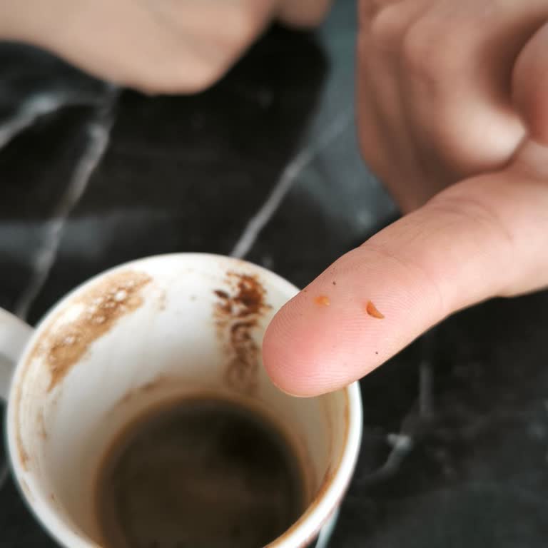 Kahvede Cam Parçası Bulunması Ve Boğaz Riski