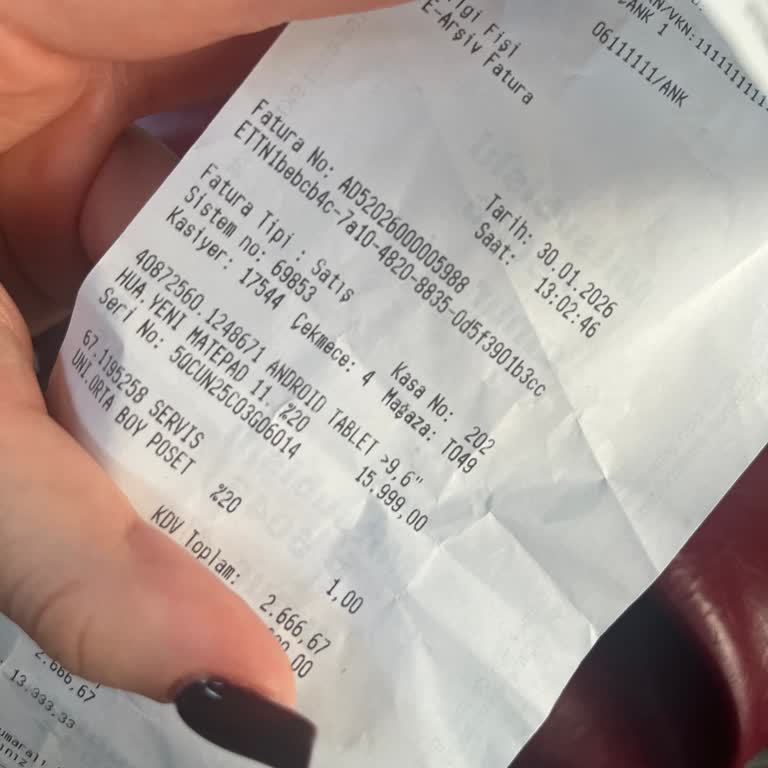 Satın Aldığım Tablet İçin Dâhil Olduğu Söylenen Kalemin Eksik Olması Ve Mağaza İlgisizliği