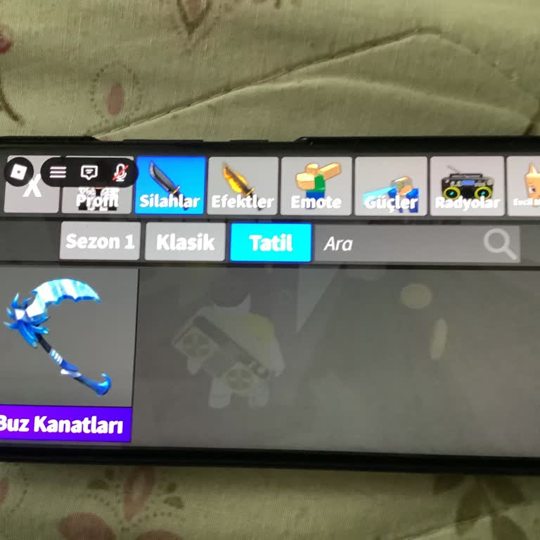 Roblox Oyununda Buz Kanat Bıçağımı Kaybettim Ve Telafi Talep Ediyorum