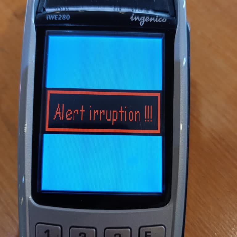 Alert Irruption Hatası Tekrar Ediyor Ve Servis Ücretinden Şikayet