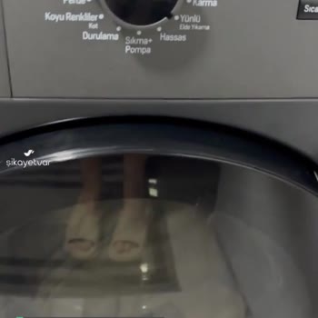 Arçelik Çamaşır Makinesi Su Akıtma Sorunu!