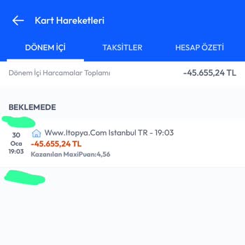 İptal Talebim Göz Ardı Edildi Ve 45.665 TL Ödeme Kartıma Dönmedi