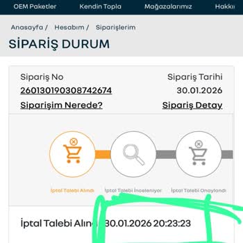 İptal Talebim Göz Ardı Edildi Ve 45.665 TL Ödeme Kartıma Dönmedi