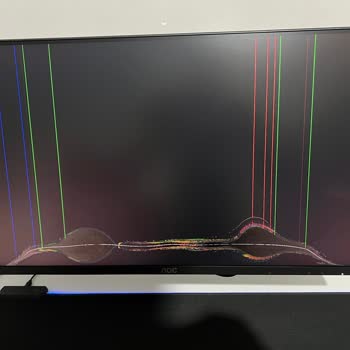 Panel Arızalı Gönderilen Monitör İçin İade Talebi