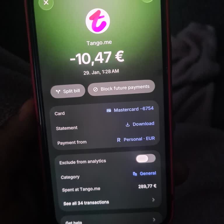 Tango Live Refuses to Respond After Unauthorized Card Charge