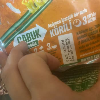 Tarihi Geçmiş Knorr Noodle Satışı Ve Mide Ağrısı