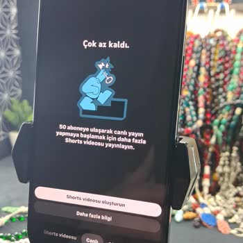 Abone Sayısı Yeterli Olmasına Rağmen Mobil Canlı Yayın Özelliği Çalışmıyor