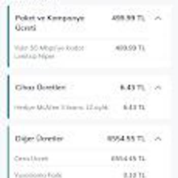 Türk Telekom 6.554 TL Fahiş Ceza Faturası İptali Talebi