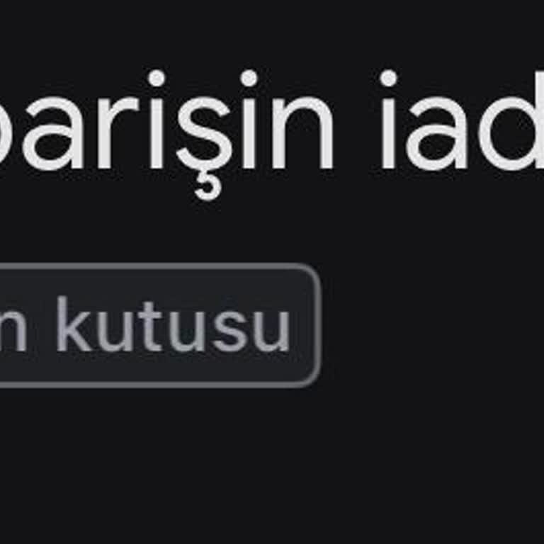 İade İşlemindeki Gecikme Ve Verilen Sözlerin Tutulmaması