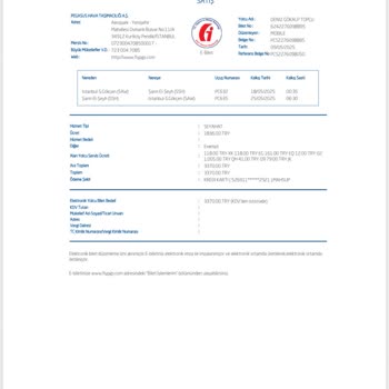Pegasus'tan Ücretsiz Açığa Alma Sözünün İhlali Ve Eksik İade