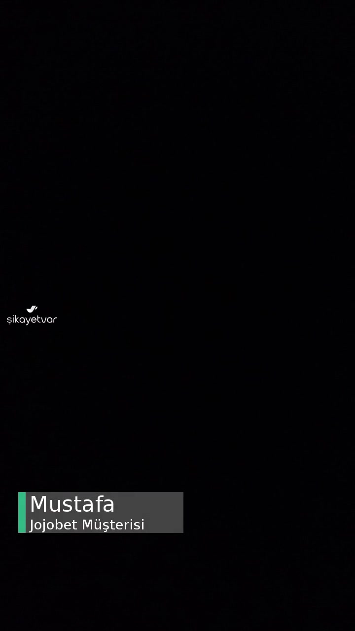 Jojobet Sitesinde Hakkım Olan Bonusun Verilmemesi videonun kapak resmi