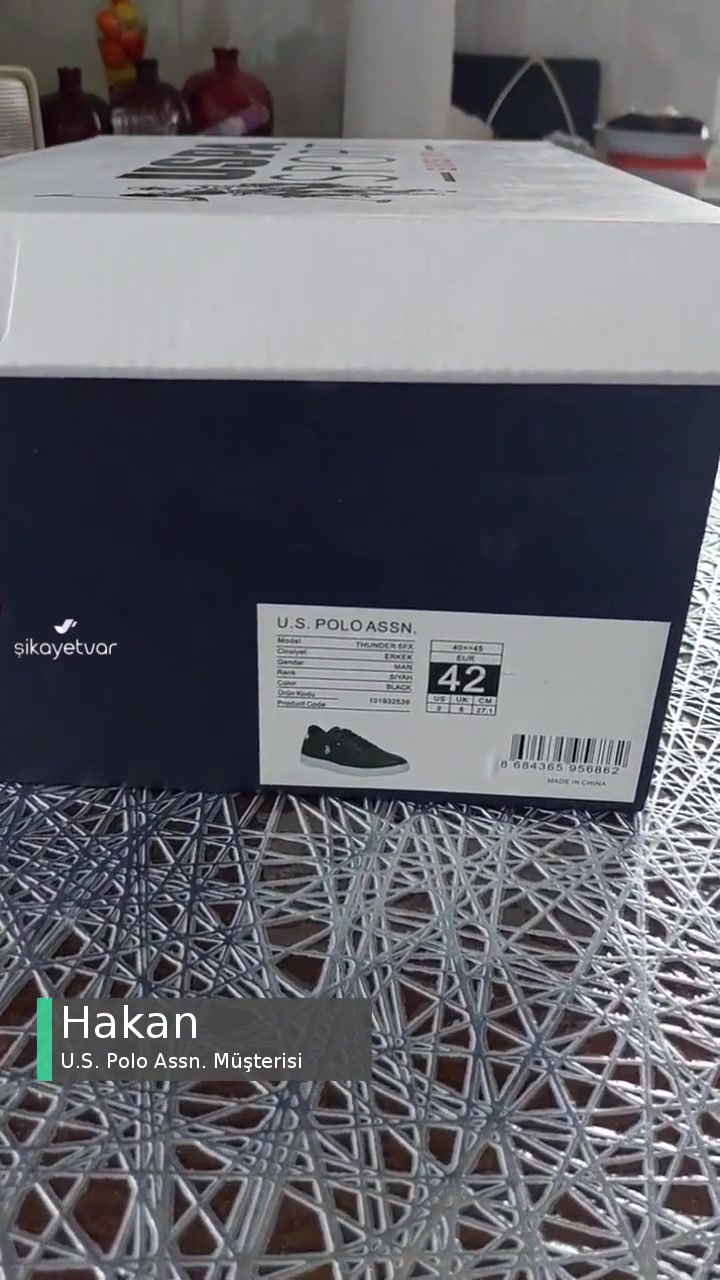 U. S. Polo Assn. Ayakkabıdaki Sorundan Dolayı Şikayetim Var! videonun kapak resmi