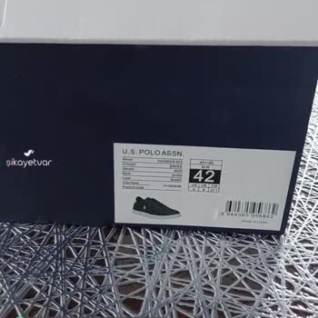 U. S. Polo Assn. Ayakkabıdaki Sorundan Dolayı Şikayetim Var!