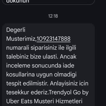 Sağlık Riski Oluşturan Yanlış Yoğurt Gönderimi Ve İade Reddi