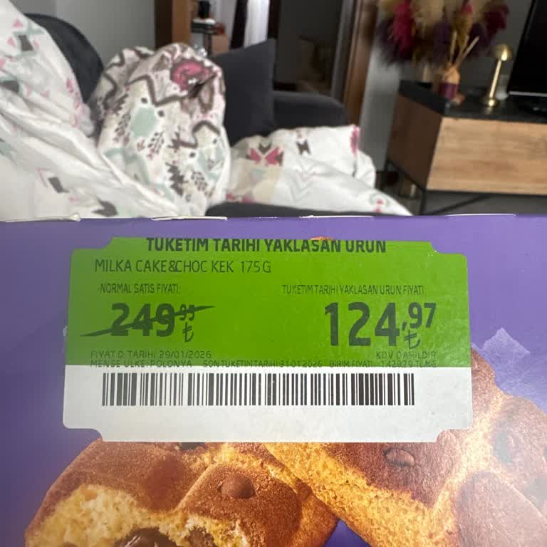 Migros’ta Son Kullanma Tarihi Yakın Olan Ürünün İndirimli Satışı Ve Bilgilendirme Eksikliği