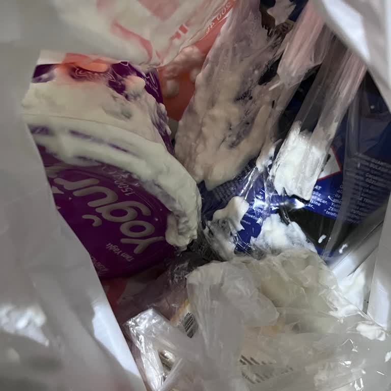 Patlayan Yoğurt Ve Diğer Ürünlerin Hasar Görmesi, Müşteri Desteği Yanıt Vermiyor