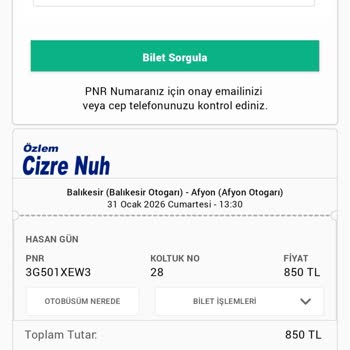 Otobüs Saati Bildirimsiz Değişti 1,5 Saat Rötarla Mağdur Oldum
