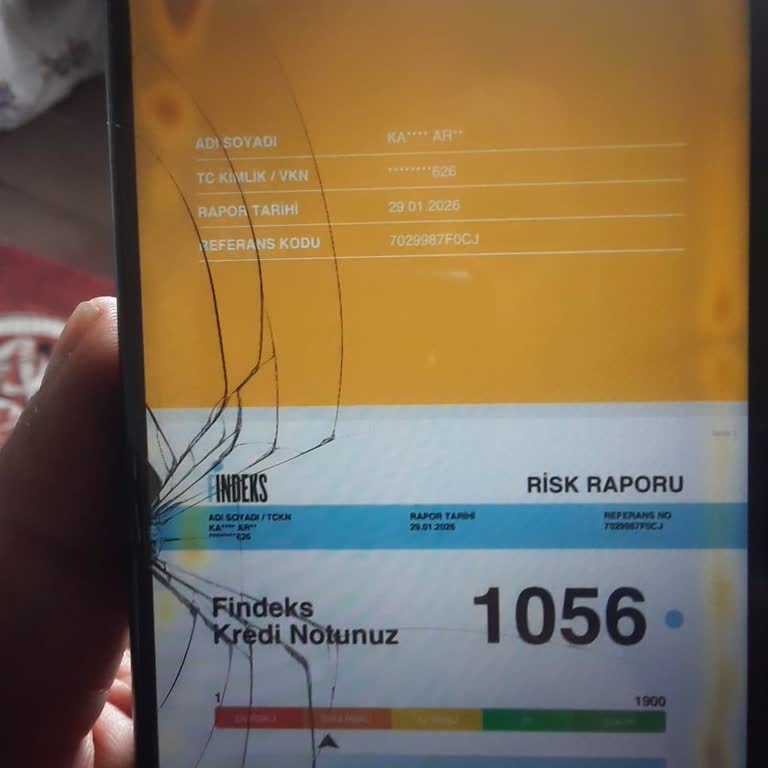 Findeks Puanı Mavi Görünüyor, Güncellenmiyor Ve Kredi Çekemiyorum