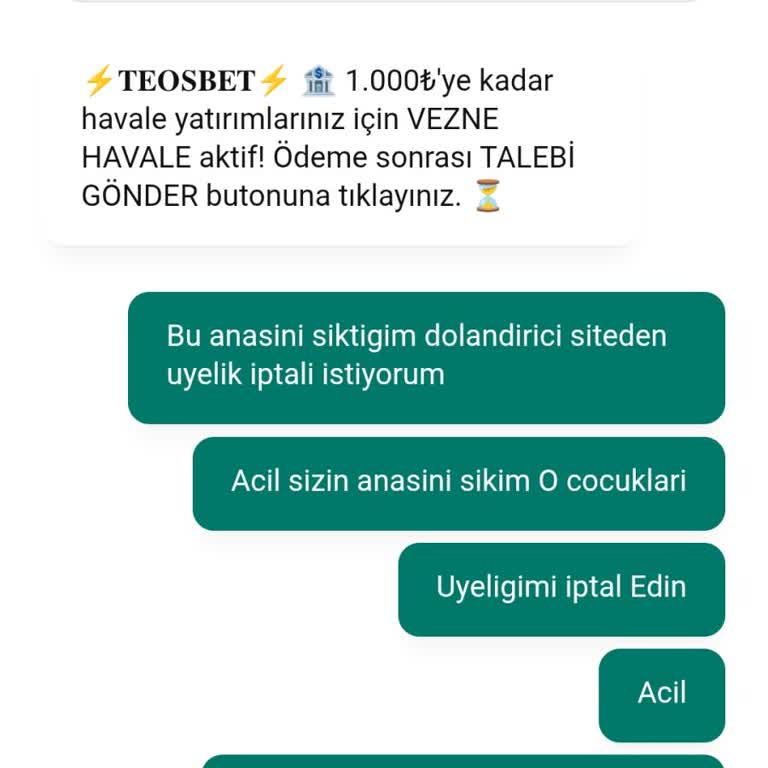 Teosbet'te Gerçek Ödeme Alamama Ve Haksız Oyun Politikası