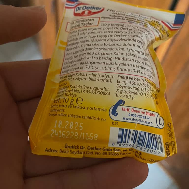 Şişmiş Kabartma Tozu Nedeniyle Kullanılamayan Ürün Ve Değişim Talebi