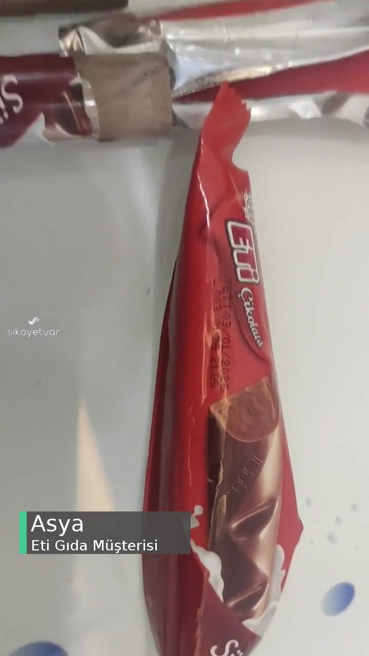 Eti Sütlü Çikolata Bozuk Bir Şekilde Çıktı videonun kapak resmi