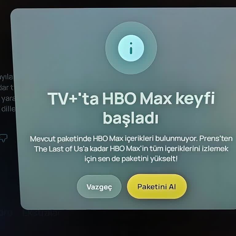 TV+ Paketi Sözleşmesi İhlali: Ek Ücretli HBO Filmleri