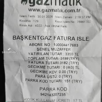 Gazmatik Para Üstünü İstiyorum!