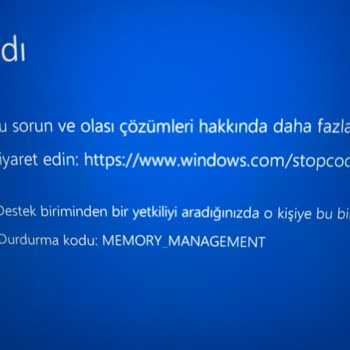 Gaming Gen TR'de Mavi Ekran Sorunu Ve Yanıltıcı Sağlam Raporu: RAM Değişimi Talebi