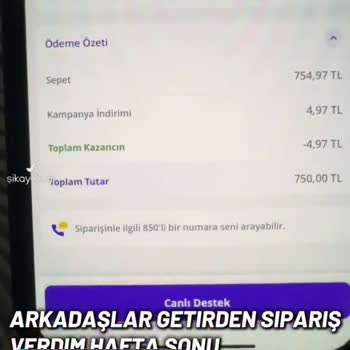 Getir Kupon Kullanamadım!